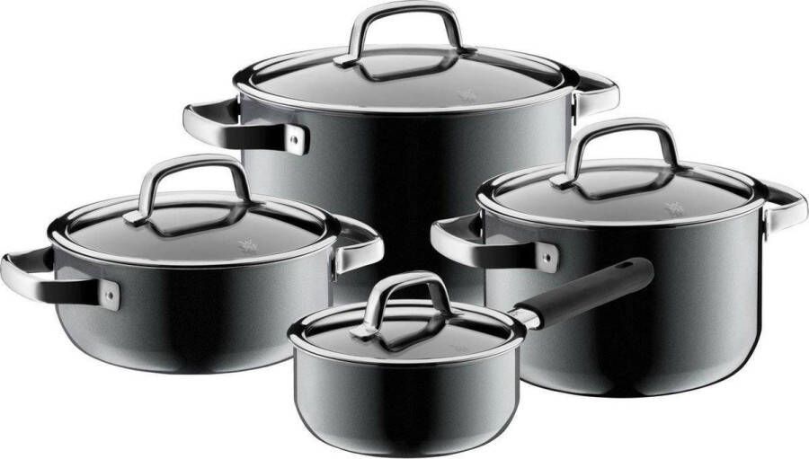 WMF FusionTec Mineral Pannenset 4-delig Platinum