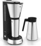 WMF Kitchenmini&apos;s koffiezetapparaat thermoskan zwart zilver 6 kopjes - Thumbnail 2