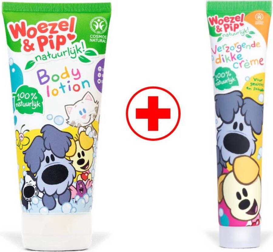 Woezel en Pip Woezel & Pip 100% Natuurlijk Bodylotion en Verzorgende Dikke Crème