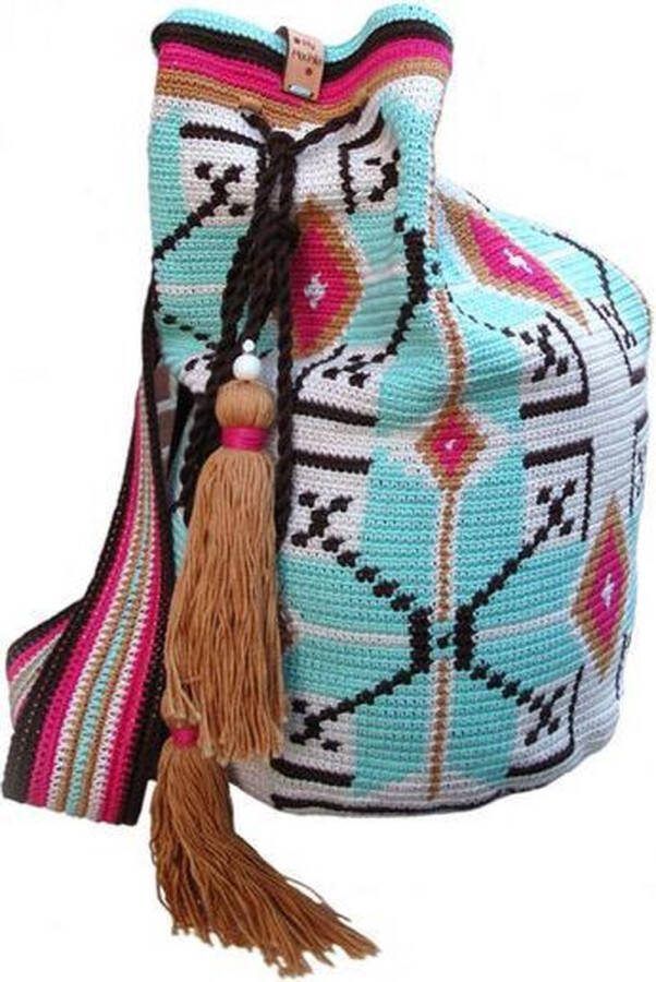 Wolcafé Haakpakket Mochila tas groot