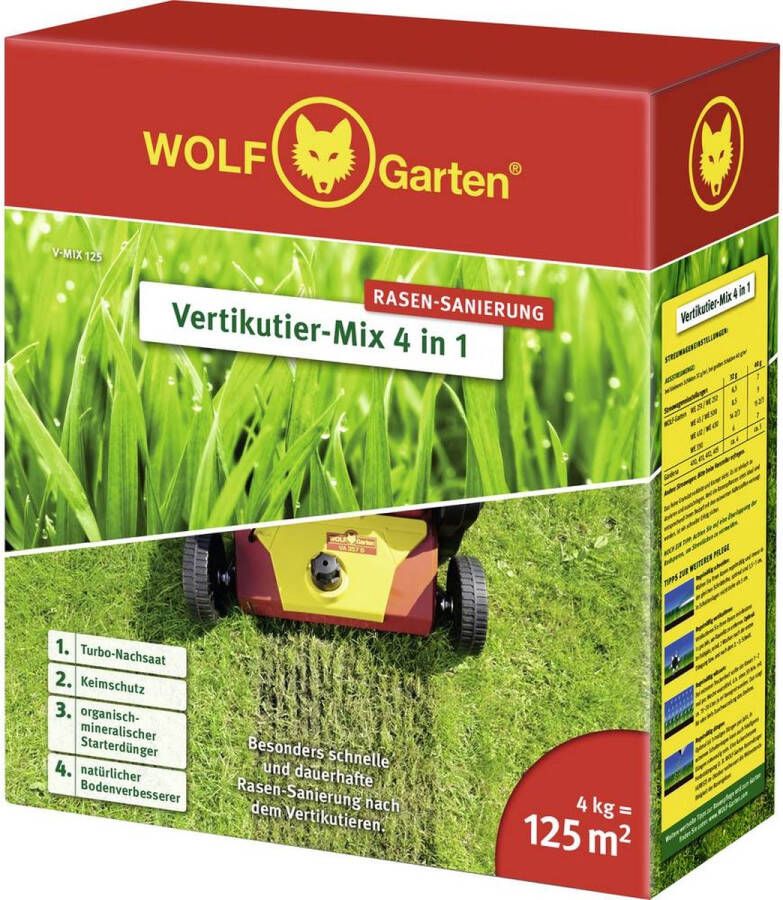 WOLF-Garten 3851620 Verticale mix 4-in-1 stuk(s)