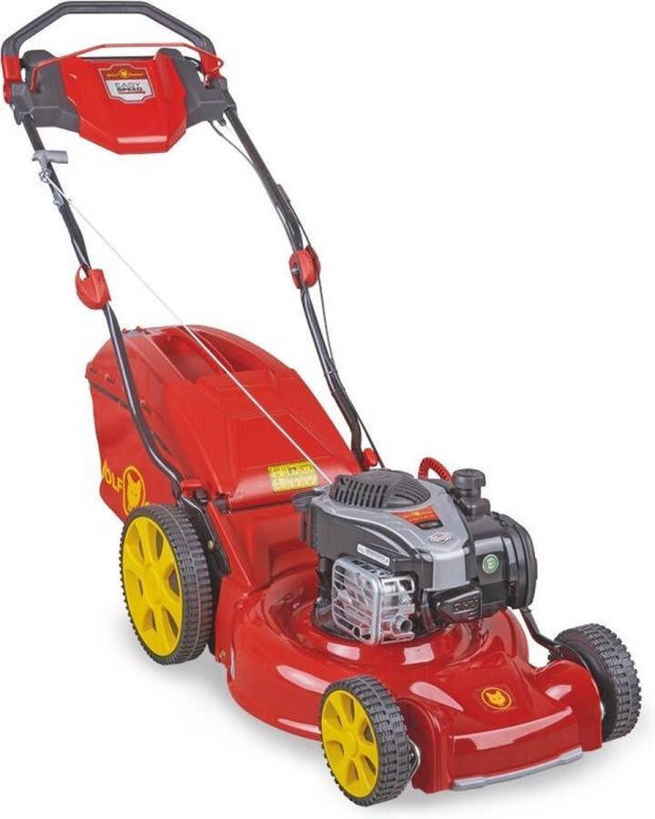 WOLF-Garten A 460 A SP HW IS Walk behind lawn mower Benzine Zwart Rood Geel