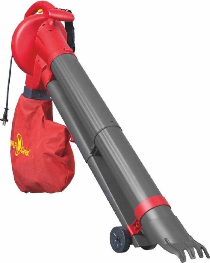 WOLF-Garten Elektrische bladblazer LBV 2600 E motor 2600 Watt opvangzak 50 liter reductie ratio 10:1