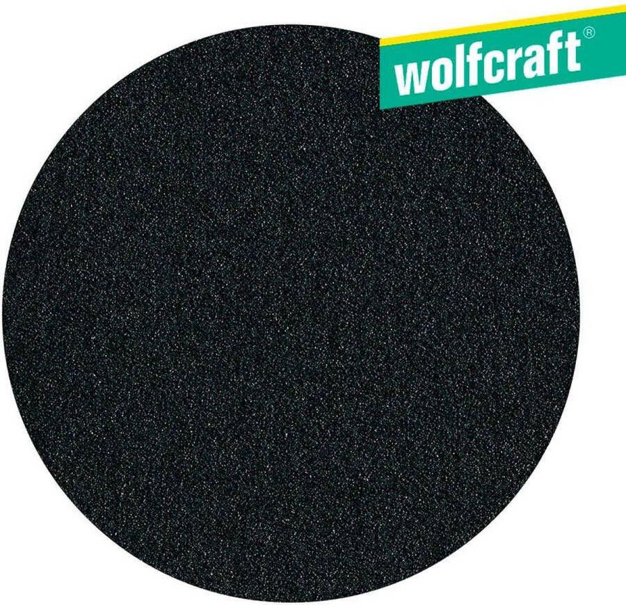 Wolfcraft 2218100 Schuurpapier voor schuurschijf Met klittenband Ongeperforeerd Korrelgrootte 400 (Ø) 125 mm 5 stuk(s)