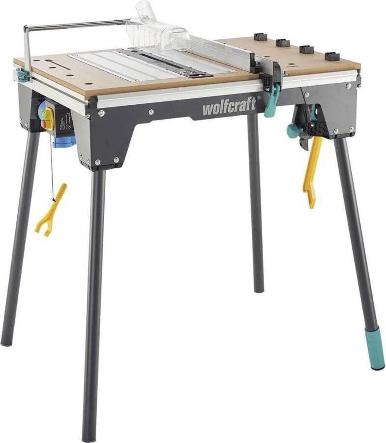 Wolfcraft 6907000 1 master cut 2200 machinetafel 17 kg Zwart Zilver