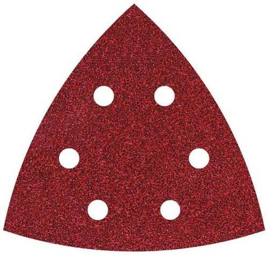 Wolfcraft Hechtschuurblad hoekmaat 105mm K40 per 5 stuks