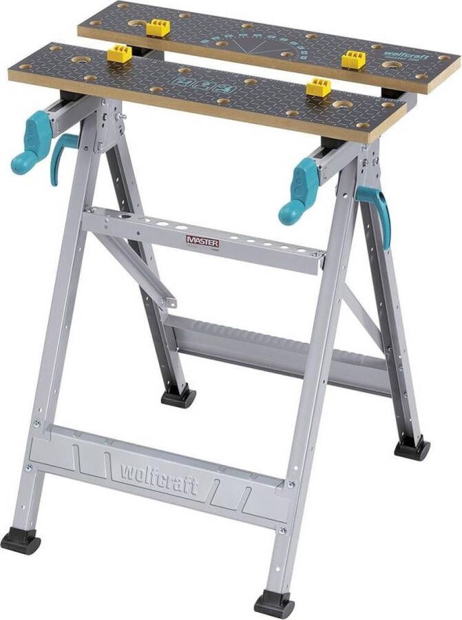 Wolfcraft MASTER 200 Werktafel met Bankschoef Inklapbaar 6177000