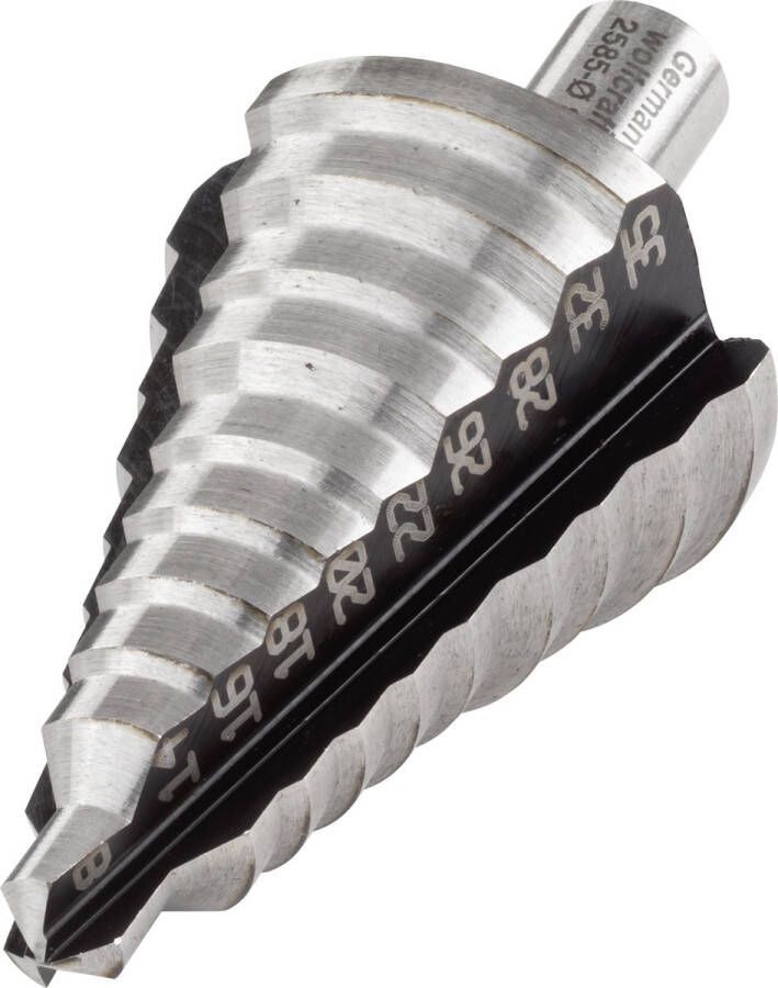 Wolfcraft Stappenboor Trappenboor Getrapte boor HSS 2585000