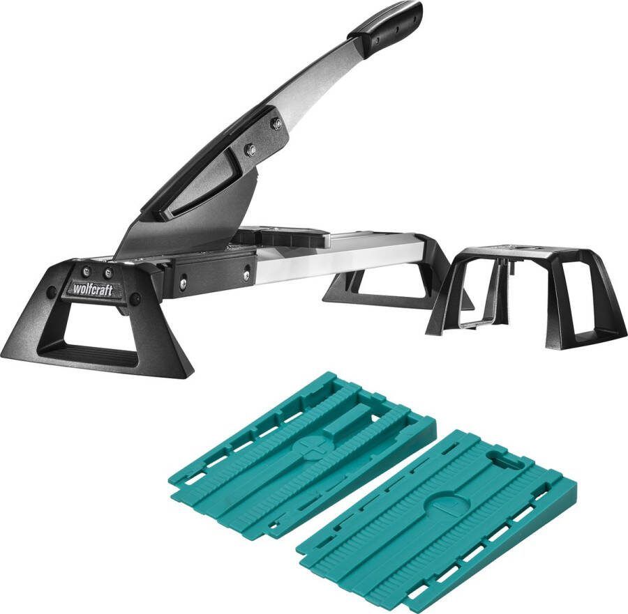 Wolfcraft VLC 800 Laminaatsnijder incl. 30 wiggen Laminaat dikte tot 11 mm Tot 465 mm breed 8638000