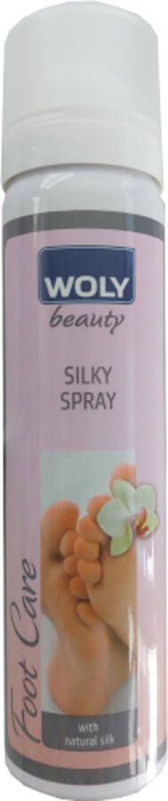 Woly Beauty Silky Spray Blote Voeten Spray met Zijde Droge Voeten (Voetverzorging)