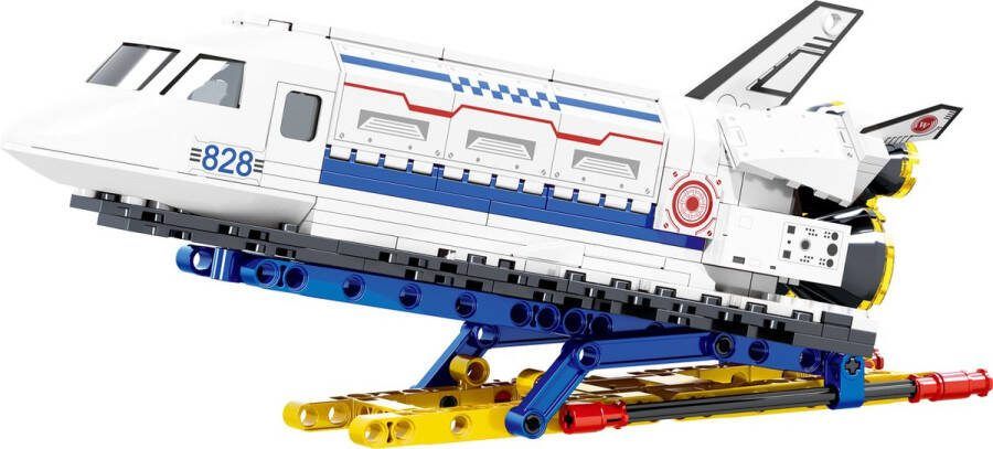 Woma Space Shuttle Bouwpakket Bouwblokken Bouwset 3D puzzel Mini blokjes Compatibel met Lego bouwstenen 315 Stuks
