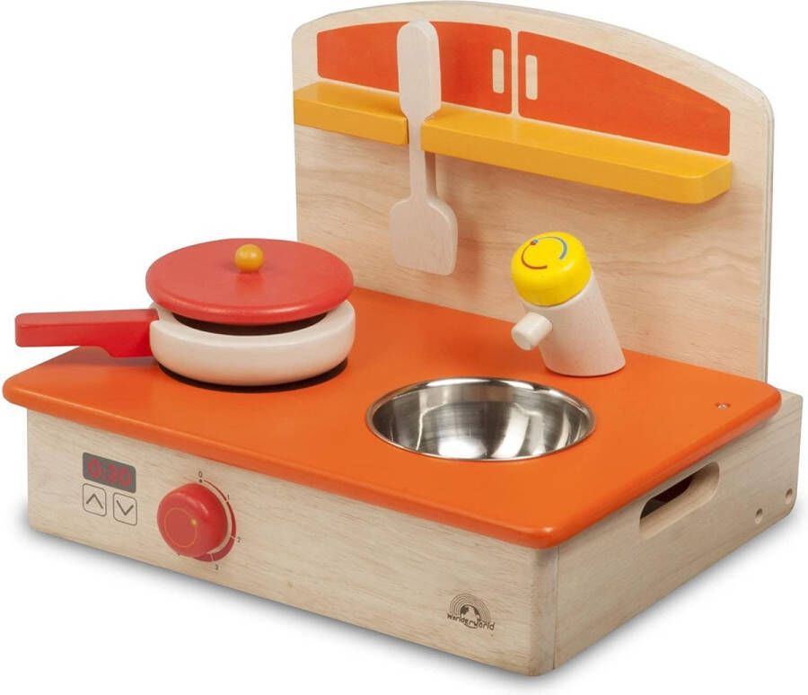 Wonder Wold Toy Wonder World Toy Houten Speelkeuken Inclusief Accessoires