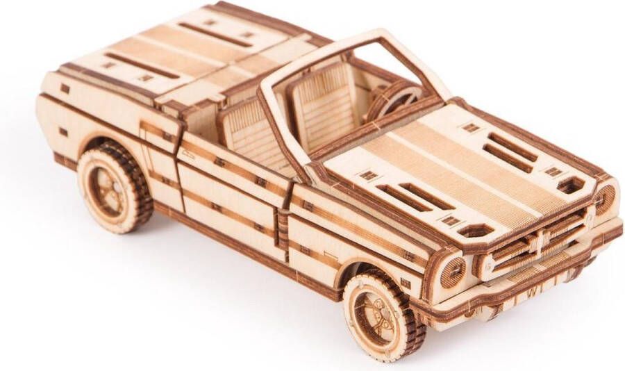 Wood Trick Cabriolet Houten Modelbouw