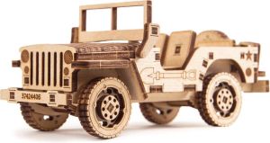Wood Trick Jeep Houten Modelbouw