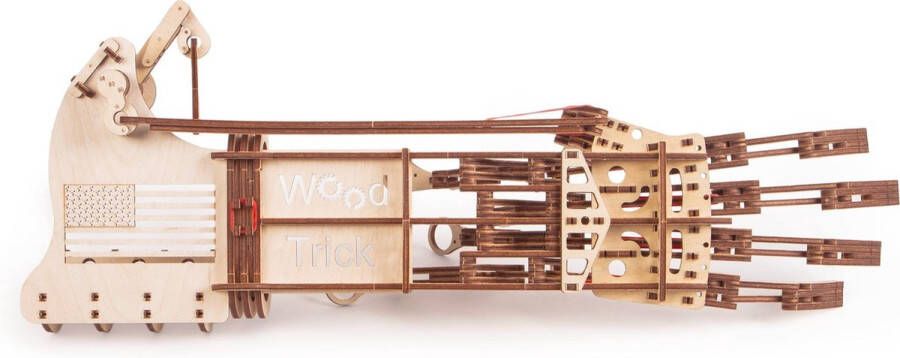 Wood Trick Mechanische Hand Houten Modelbouw