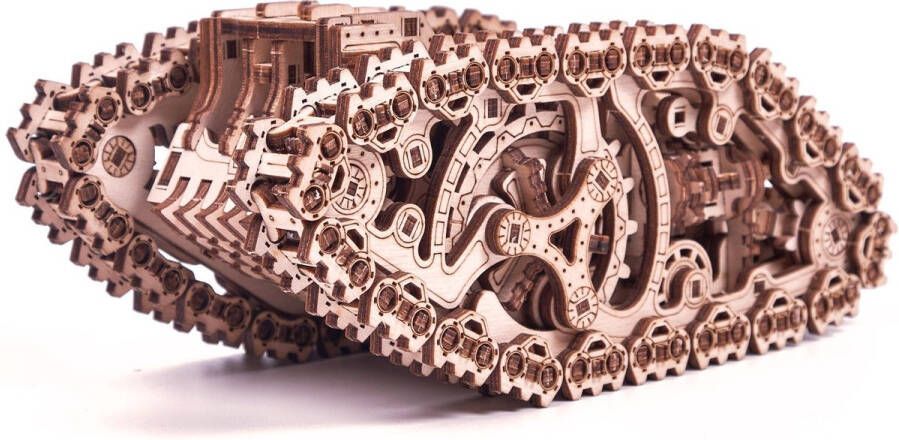 Wood Trick WoodTrick Modelbouw 3D houten puzzels 'Steam tank' Stoom tank (WDTK030) 381 stuks Geen lijm noch verf nodig!