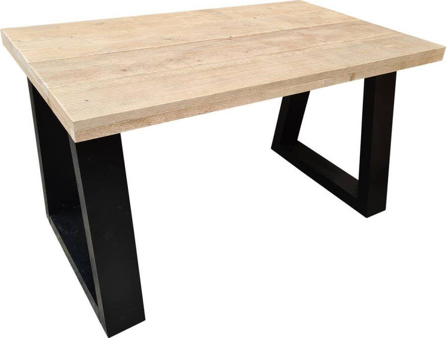 Wood4You Bureau Vancouver Industrial Wood Hout Werkbureau