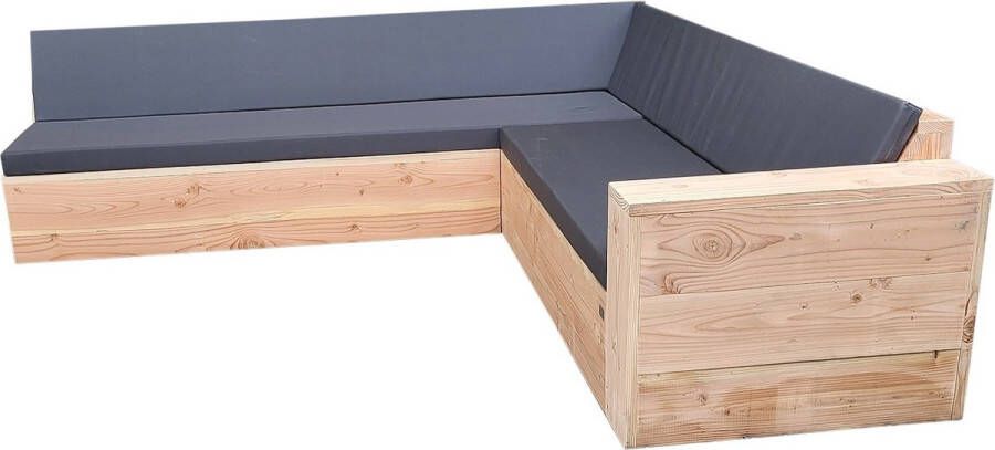 Wood4you Loungeset Douglas &apos;&apos;San Francisco Incl Kussens 250 250 Cm