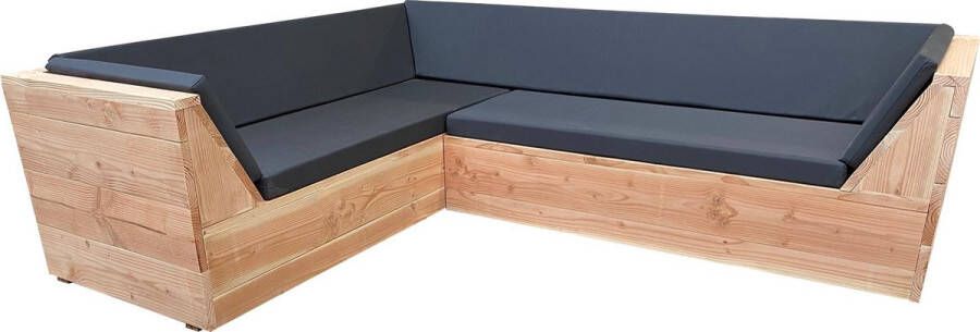 Wood4You Loungeset 6 Douglas 210x210 Cm Incl Kussens