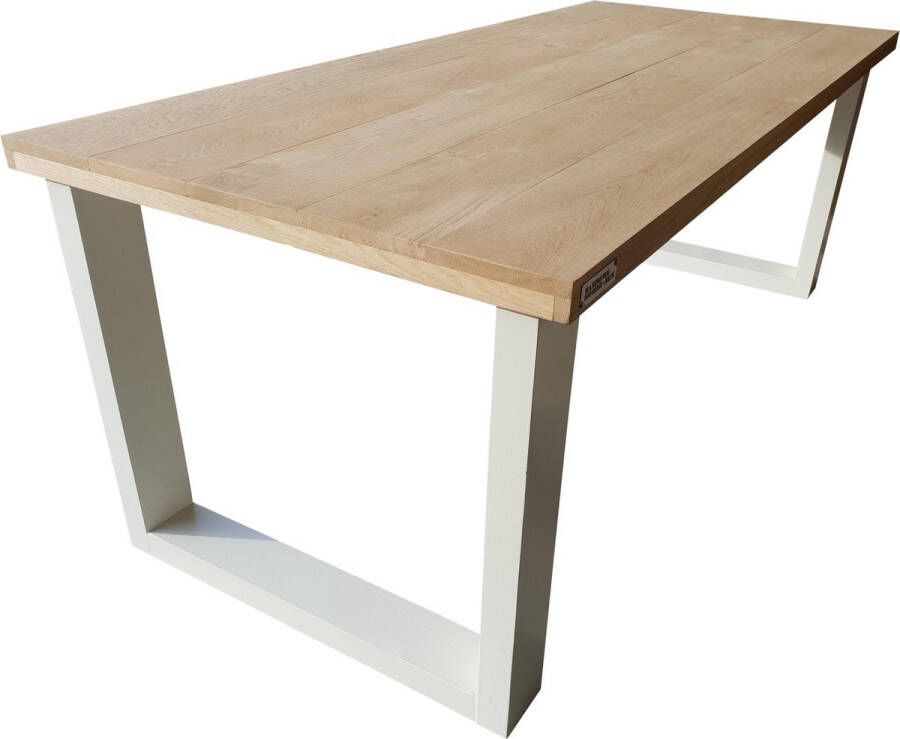 Wood4you Sanderswoodworks Eettafel New England Eikenhout 180Lx90B x78H cm