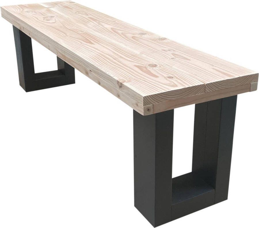 Wood4You -tuinbank New England Douglas Terrasbank Zitbank Parkbank 120 Cm