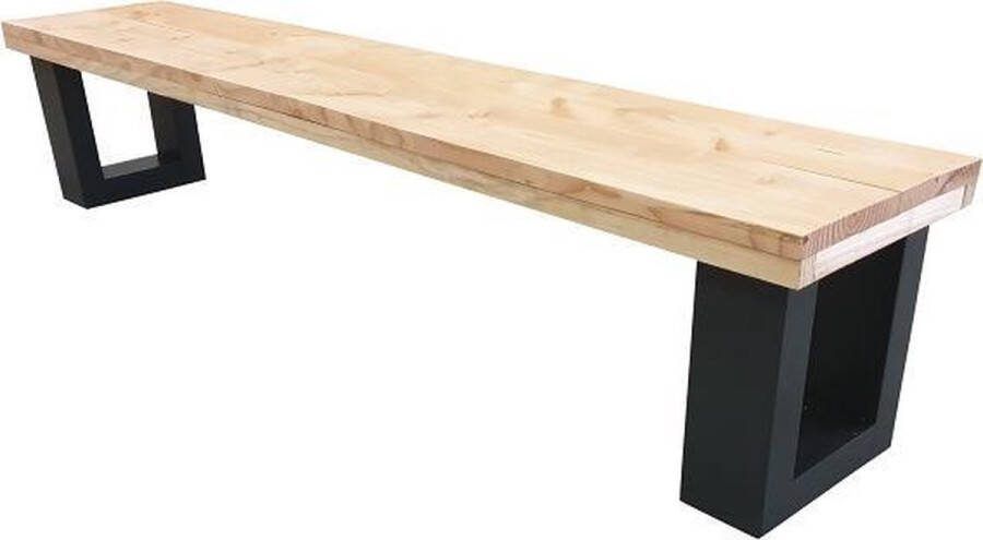 Wood4You -tuinbank New England Douglas Terrasbank Zitbank Parkbank 130 Cm