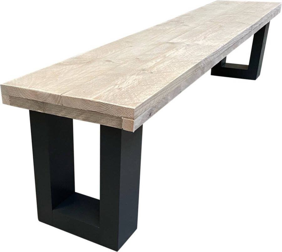 Wood4You Tuinbank New England Steigerhout 150 Cm Parkbank Zitbank Bank Tuinbank Hout