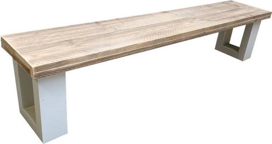 Wood4You Tuinbank New England Steigerhout 160 Cm Parkbank Zitbank Bank Tuinbank Hout
