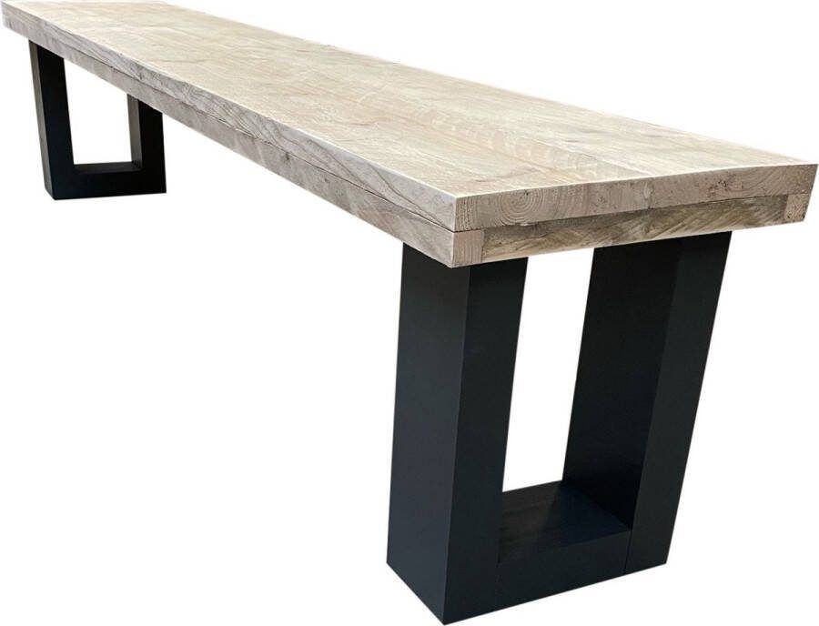 Wood4You Tuinbank New England Steigerhout 200 Cm Parkbank Zitbank Bank Tuinbank Hout