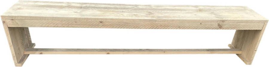 Wood4You Tuinbank New Harlem Steigerhout 120 Cm Parkbank Zitbank Bank Tuinbank Hout