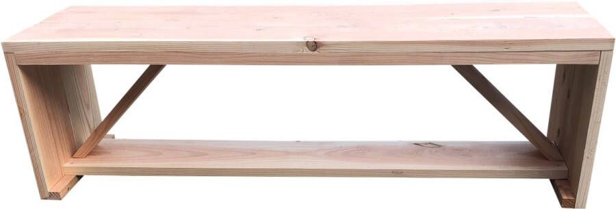 Wood4You Tuinbank Nick Douglas. 120 Cm Parkbank Zitbank Bank Tuinbank Hout