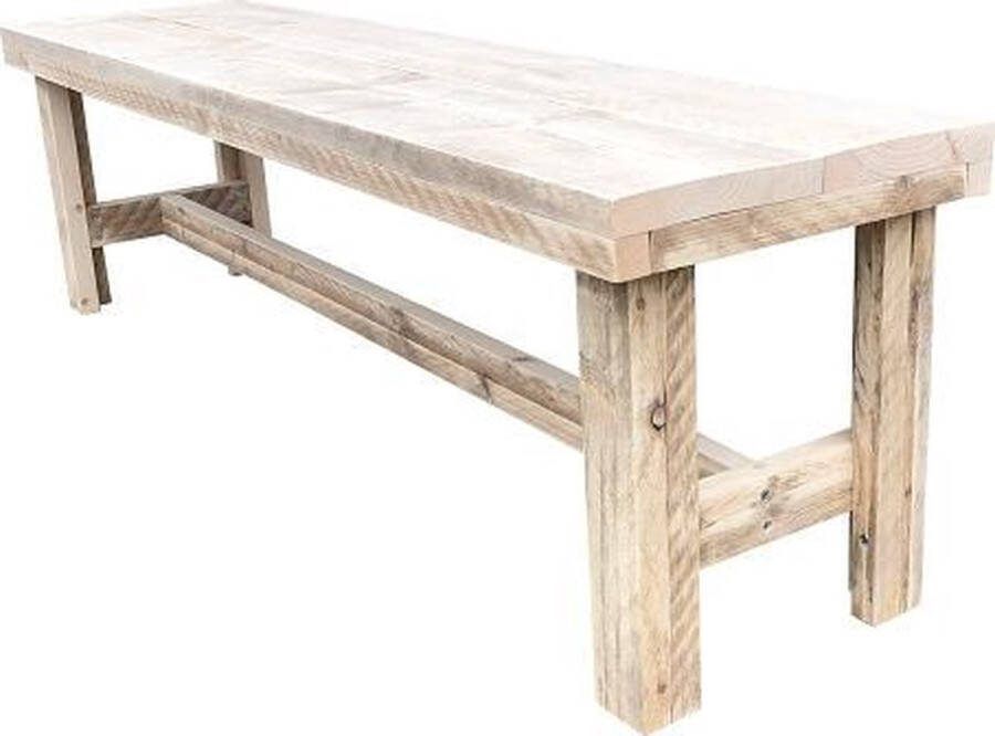 Wood4You Tuinbank Rotterdam Steigerhout 130 Cm Parkbank Zitbank Bank Tuinbank Hout