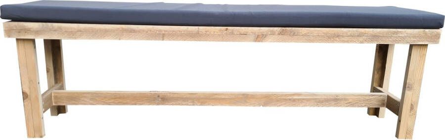 Wood4You Tuinbank Rotterdam Incl Kussen 150 Cm Parkbank Zitbank Bank Tuinbank Hout