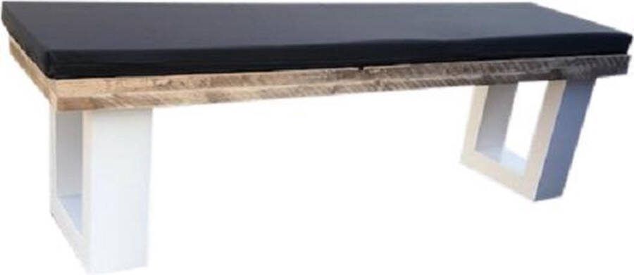 Wood4You Tuinbank Steigerhout Incl Kussen 170 Cm Parkbank Zitbank Bank Tuinbank Hout