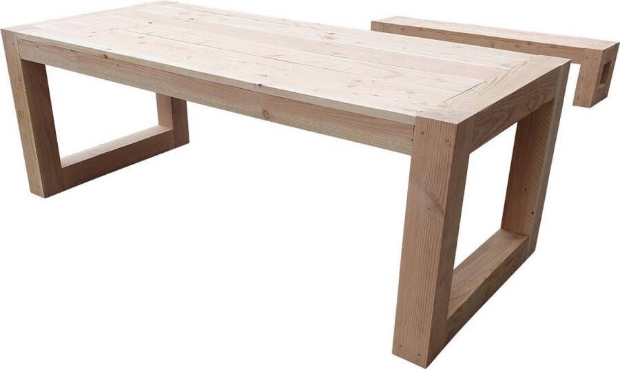 Wood4You Tuintafel Boston 190lx78hx90d Cm Eettafels