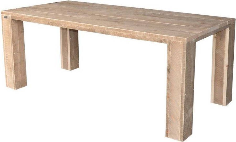 Wood4you tuintafel Chicago Steigerhout 220Lx78Hx900D cm