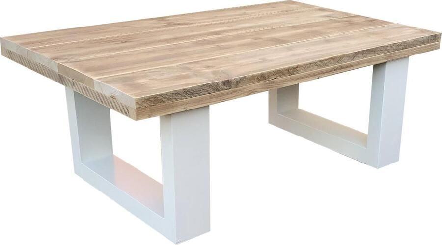 Wood4you Sanderswoodworks New England Salontafel Steigerhout 115Lx74Bx40Hcm