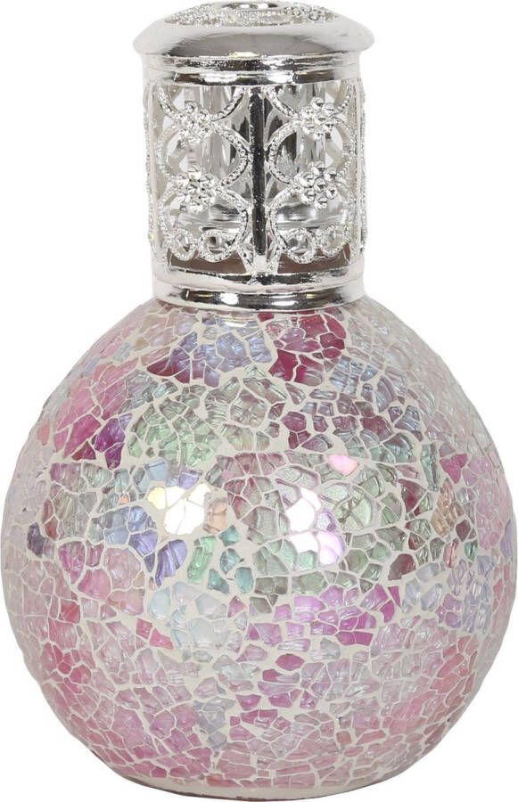 Woodbridge Aroma Large Fragrance Lamp Pink Lustre Mosaic geurlamp geurbrander