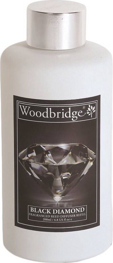 Woodbridge Navulling geurstokjes Diffuser Aroma Refill Geur vloeistof Black Diamond