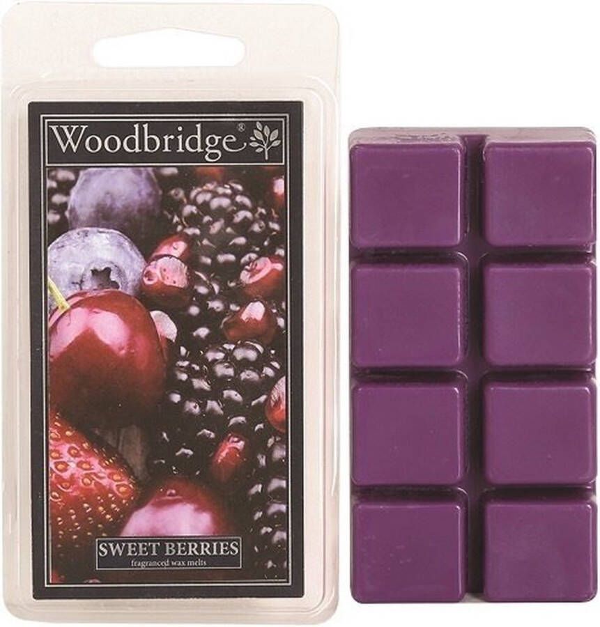 Woodbridge wax melt sweet berries voor geurbrander oliebrander waxbrander