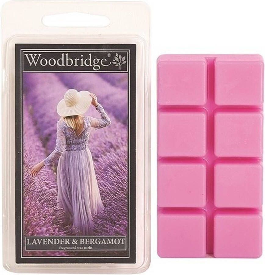 Woodbridge wax melts lavender & bergamot voor geurbrander oliebrander etherische olie