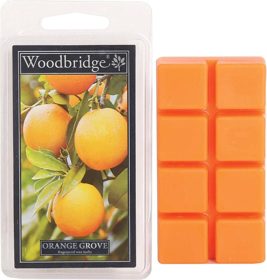 Woodbridge wax melts orange grove voor waxburner oliebrander geurbrander