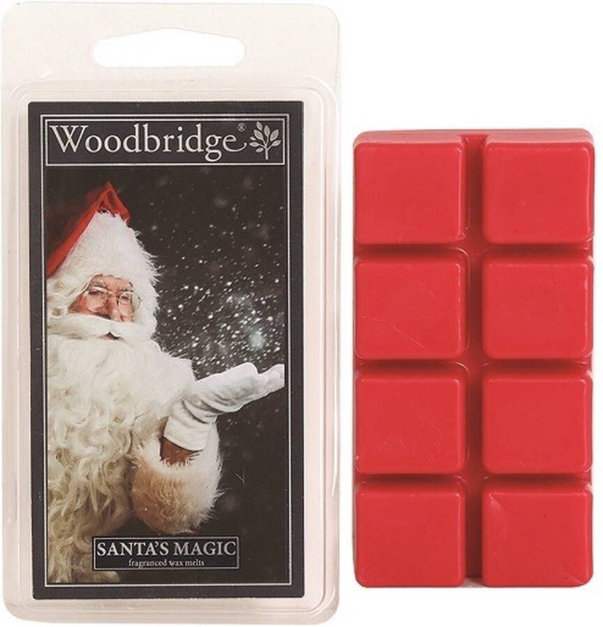 Woodbridge wax melts santa's magic voor geurbrander oliebrander etherische olie
