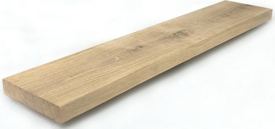 WOODBROTHERS Eiken plank massief recht 100 x 25 cm Eiken plank Eikenhouten plank Kastplank