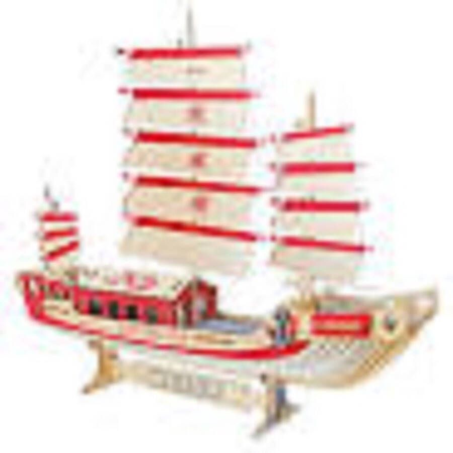 Woodcraft Houten modelbouw Wooden Puzzle Miniatuurbouw hout Sailing Ship