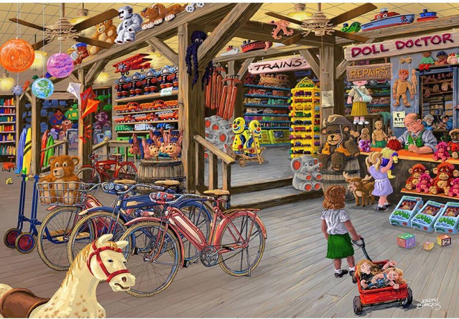 Wooden City In the toyshop (400 stukjes) houten puzzel