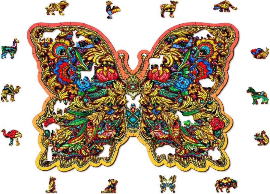 Wooden City Koninklijke Vleugels houten puzzel 250 stukjes
