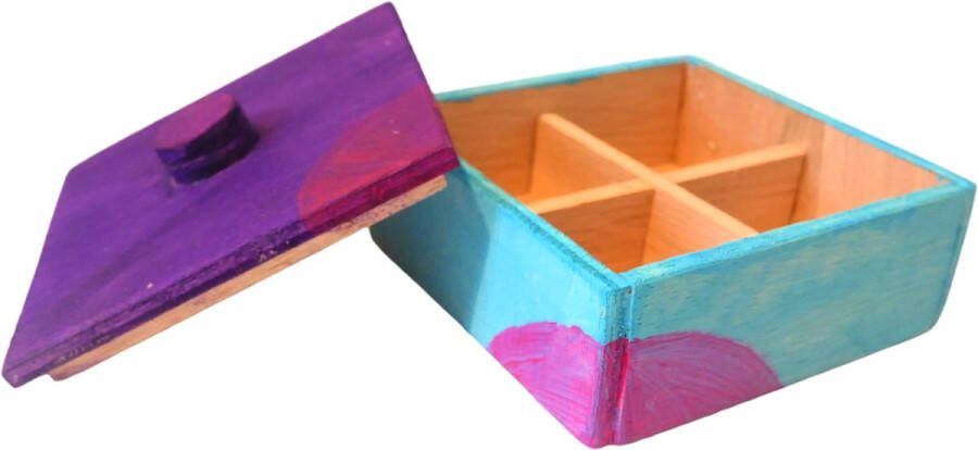 Wooditz Bouwpakket voor kinderen (10+) Sieradendoos Uitbreidingspakket Zagen schuren lijmen en verven