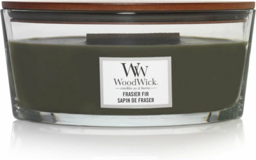 Woodwick Heartwick Flame Ellipse Geurkaars Frasier Fir