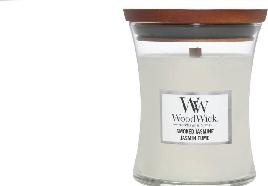 Woodwick Medium Candle Smoked Jasmine